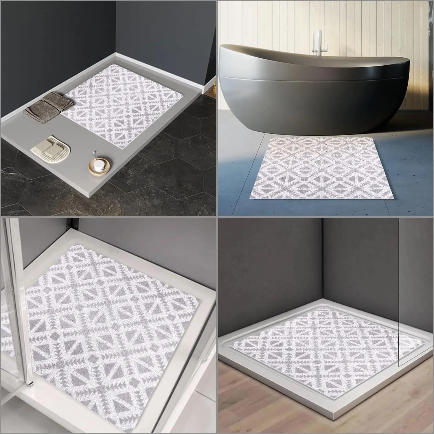 Lurowo PVC-vannimatt luffa struktuuriga – libisemiskaitse – pilt 7