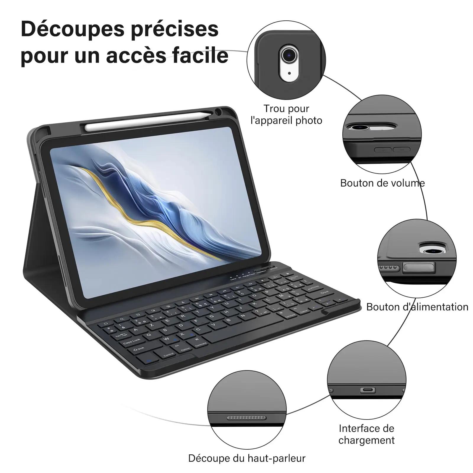 BQSS tugev klaviatuurümbris iPad 10/11 – kaitse ja mugavus – pilt 6