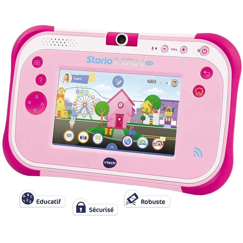 Vtech lasteõpetaja STORIO Max 2.0 – vastupidav roosa tahvel – lisavaade