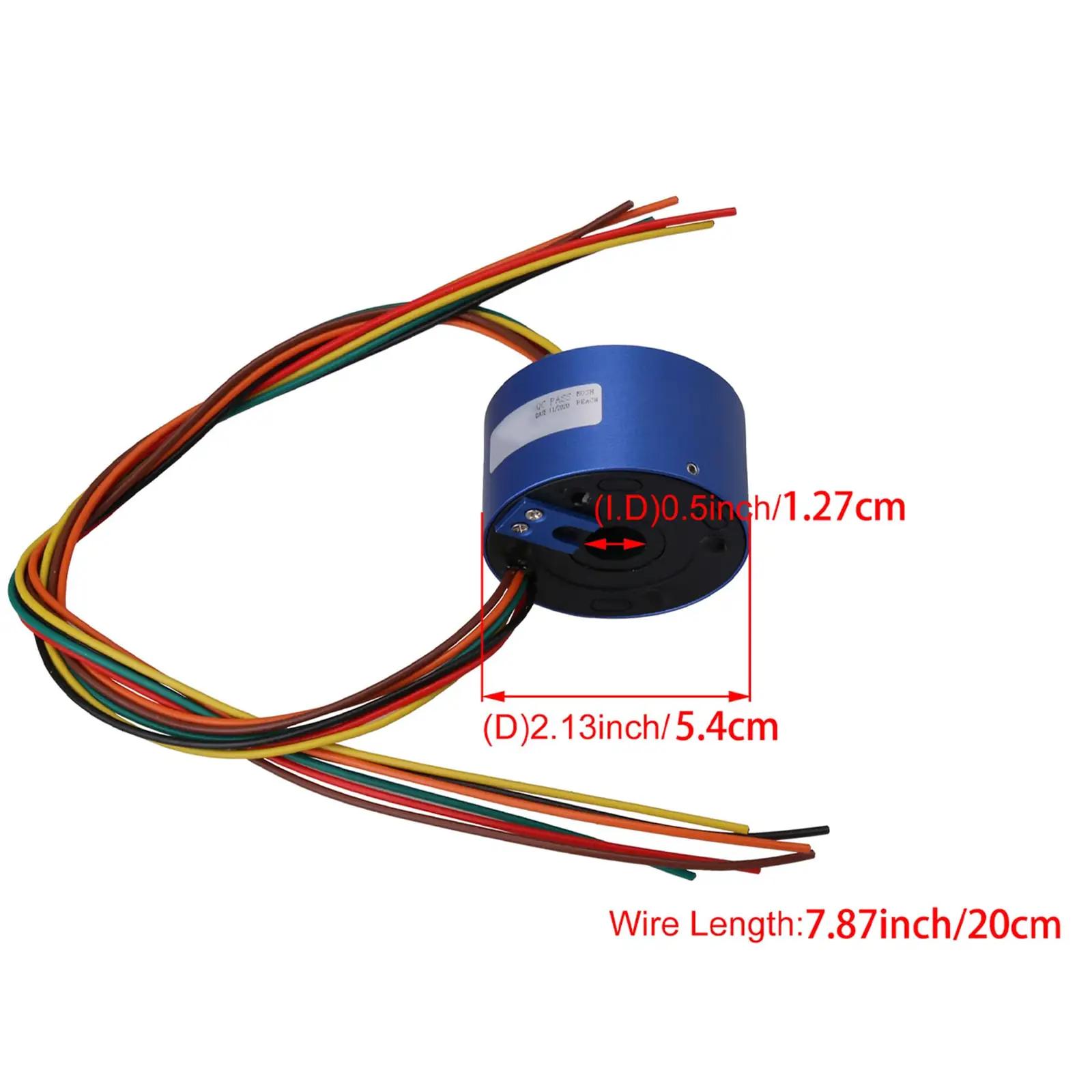 BQLZR vastupidav plastist slip-ring 6 kaabliga – pilt 6