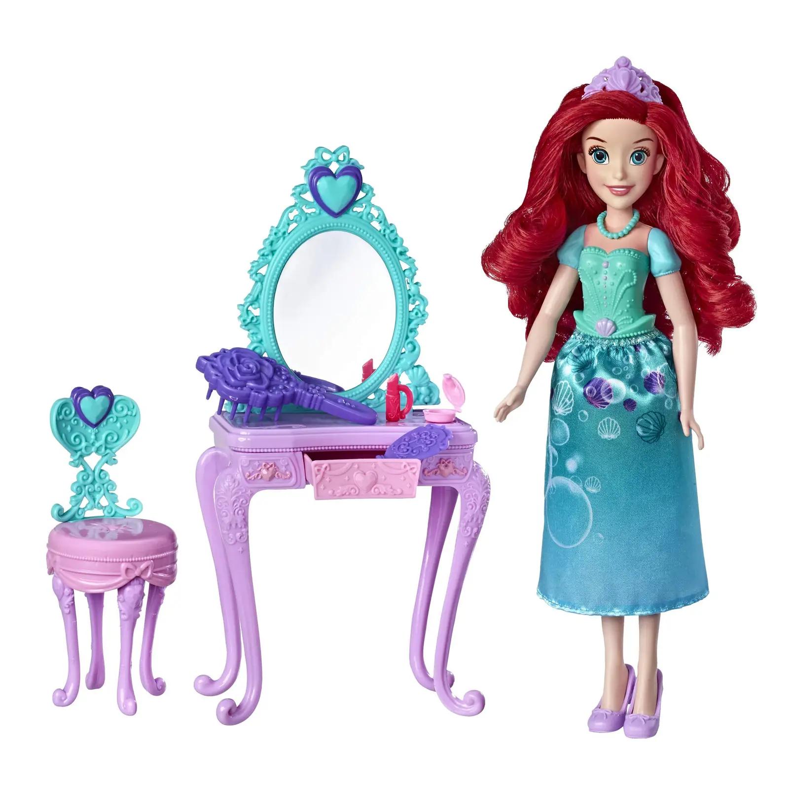 Disney Princess pehme plastist nukukomplekt