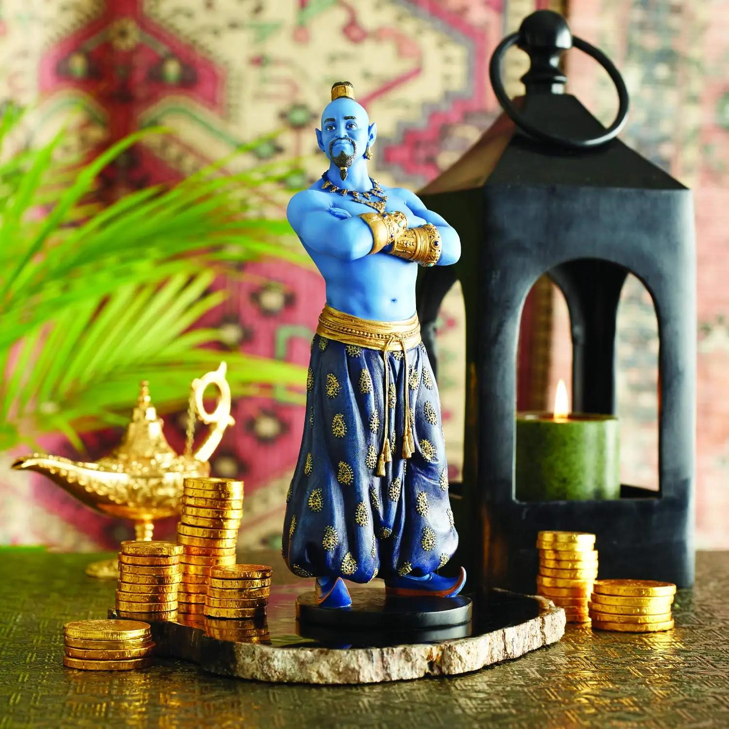 Enesco Disney Aladdini Džinni 9,5 cm – realistlik dekoratsioon – detailne vaade