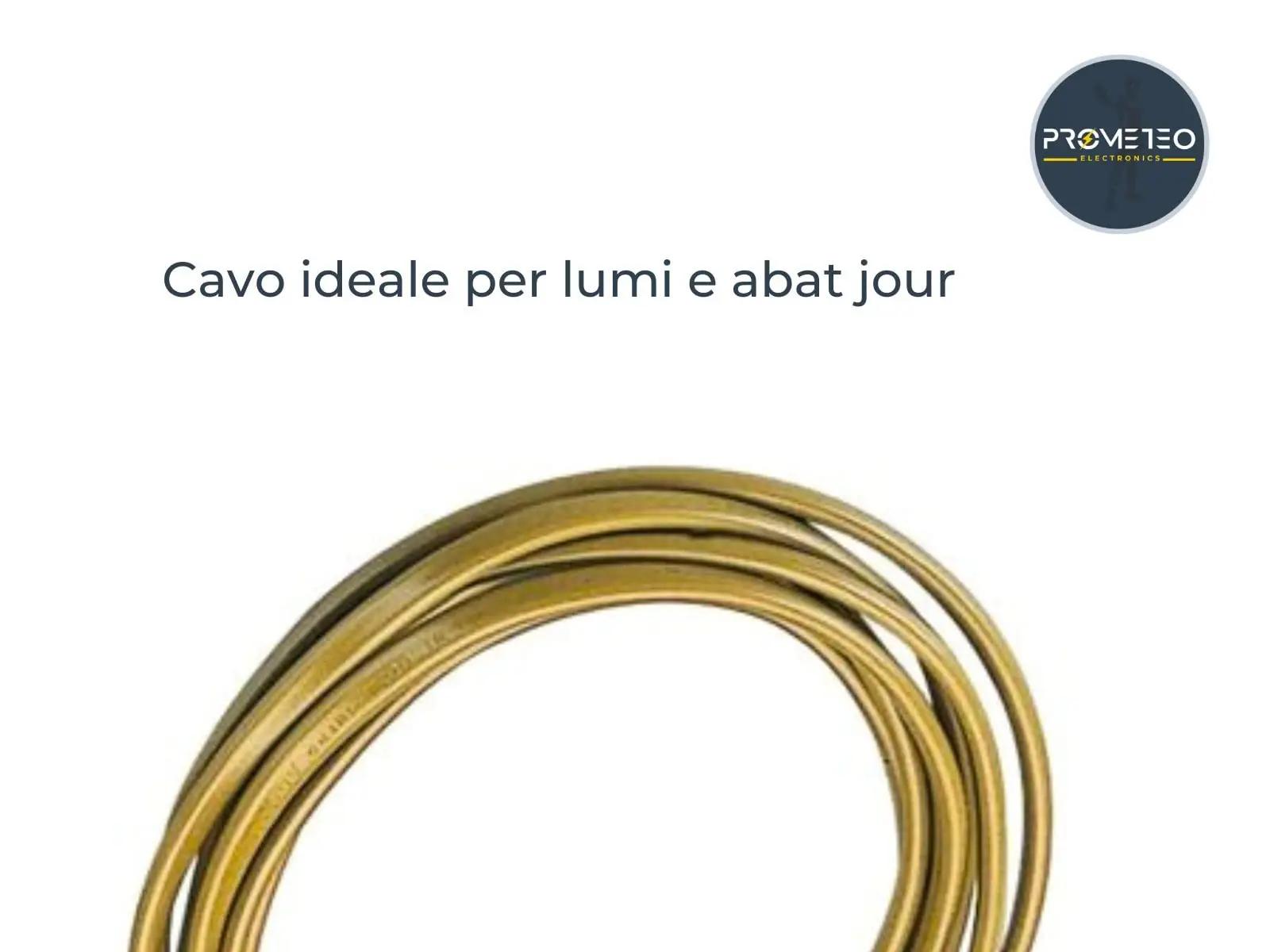 prometeo electronics kuldne lame kummikaabel 10m – pilt 8