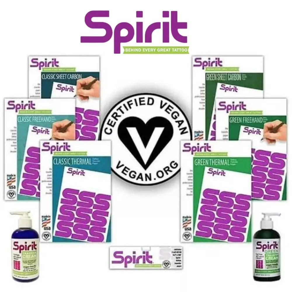 Spirit siidine ülekandepaber tätoveeringute ja šabloonide – pilt 6