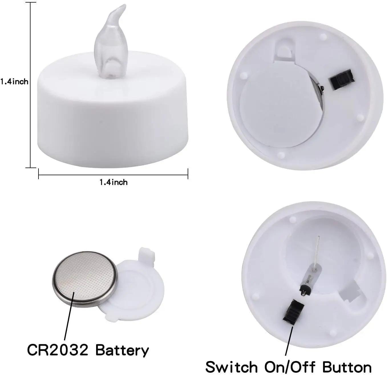 YONGHAOYANG LED-teeküünlad 12tk – ohutu dekoratsioon kingituseks – pilt 8