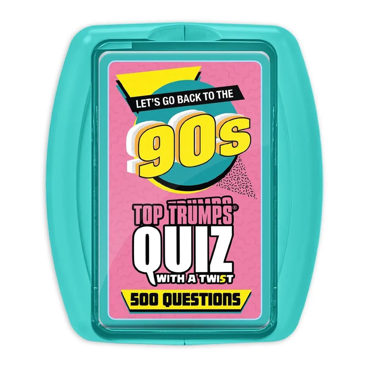 Top Trumps nostalgiline 90ndate trummikaar kaartmäng