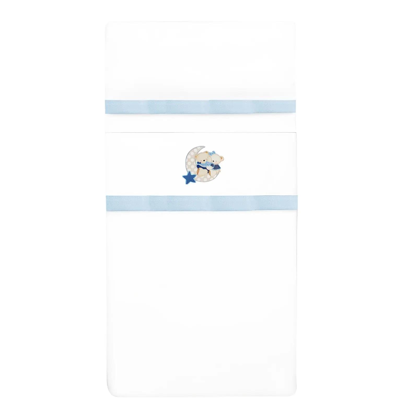 Various pehme puuvillane voodipesu lastevoodile 60×120 – kasutusnäide