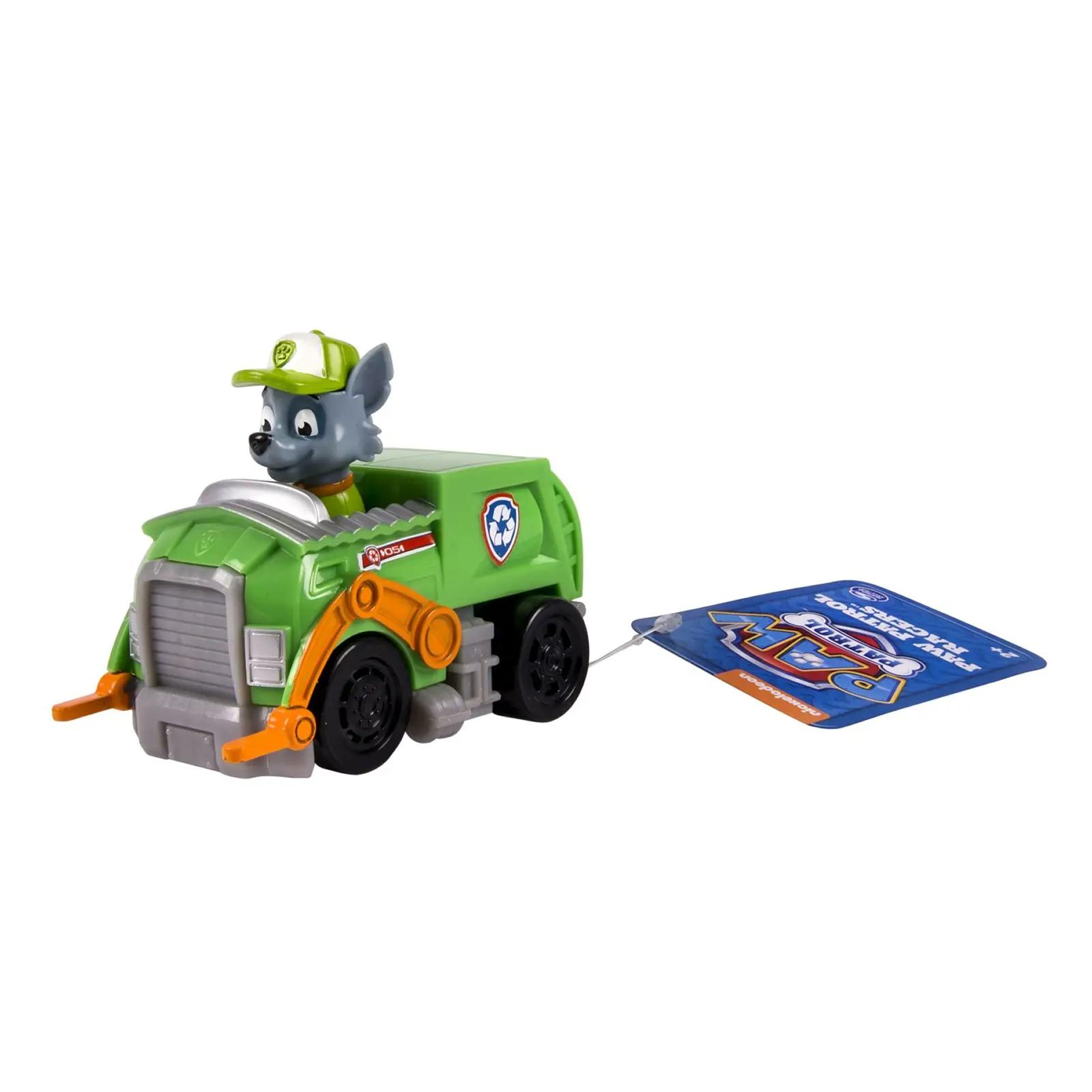 PAW PATROL rohelisest plastist Rocky prügiveok – kingitus – pakend ja tarvikud