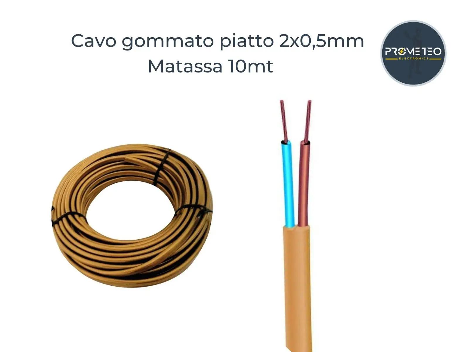 prometeo electronics kuldne lame kummikaabel 10m – kasutusnäide