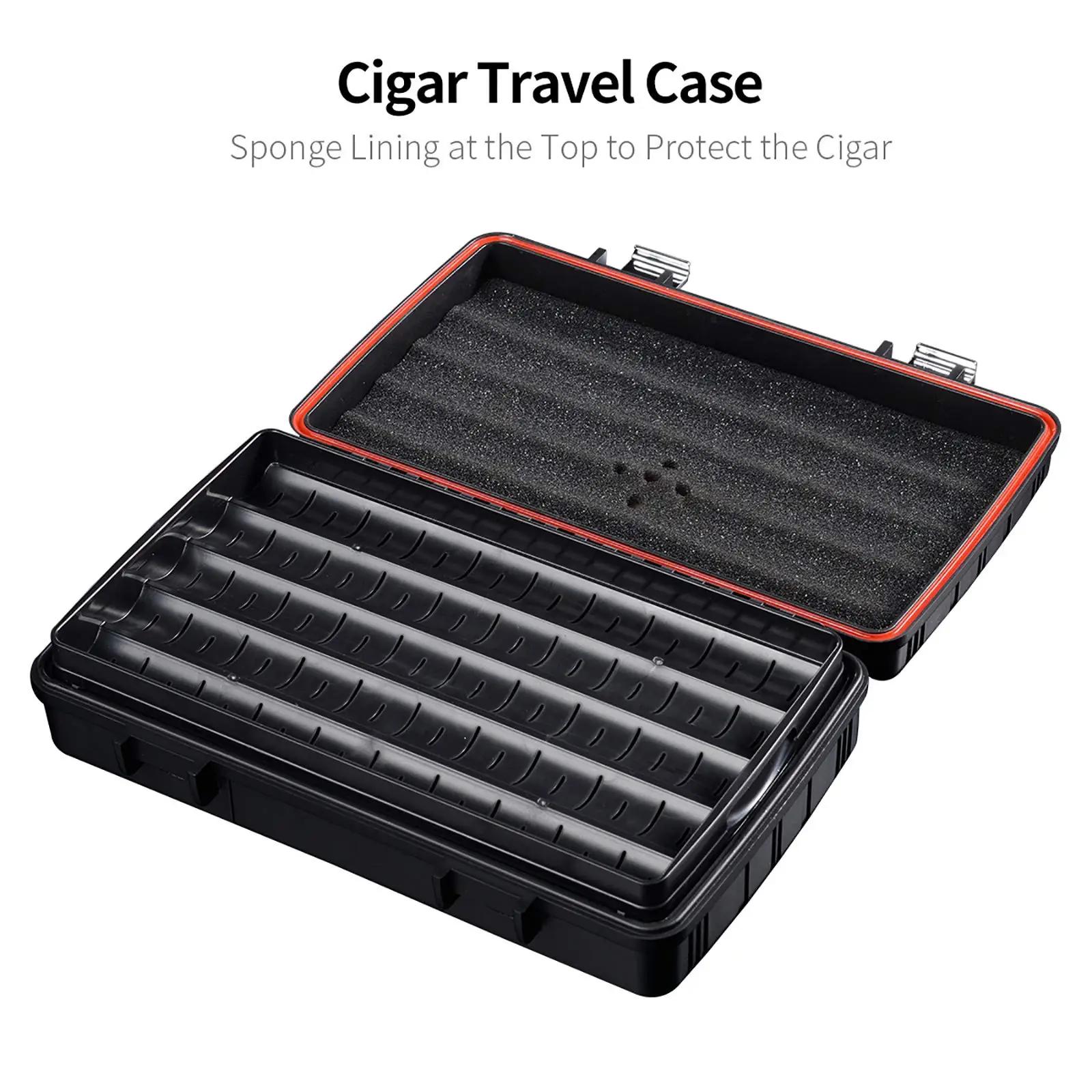 CIGARLOONG punane sigari-humidor reisiks – kaitsev karp – pilt 7