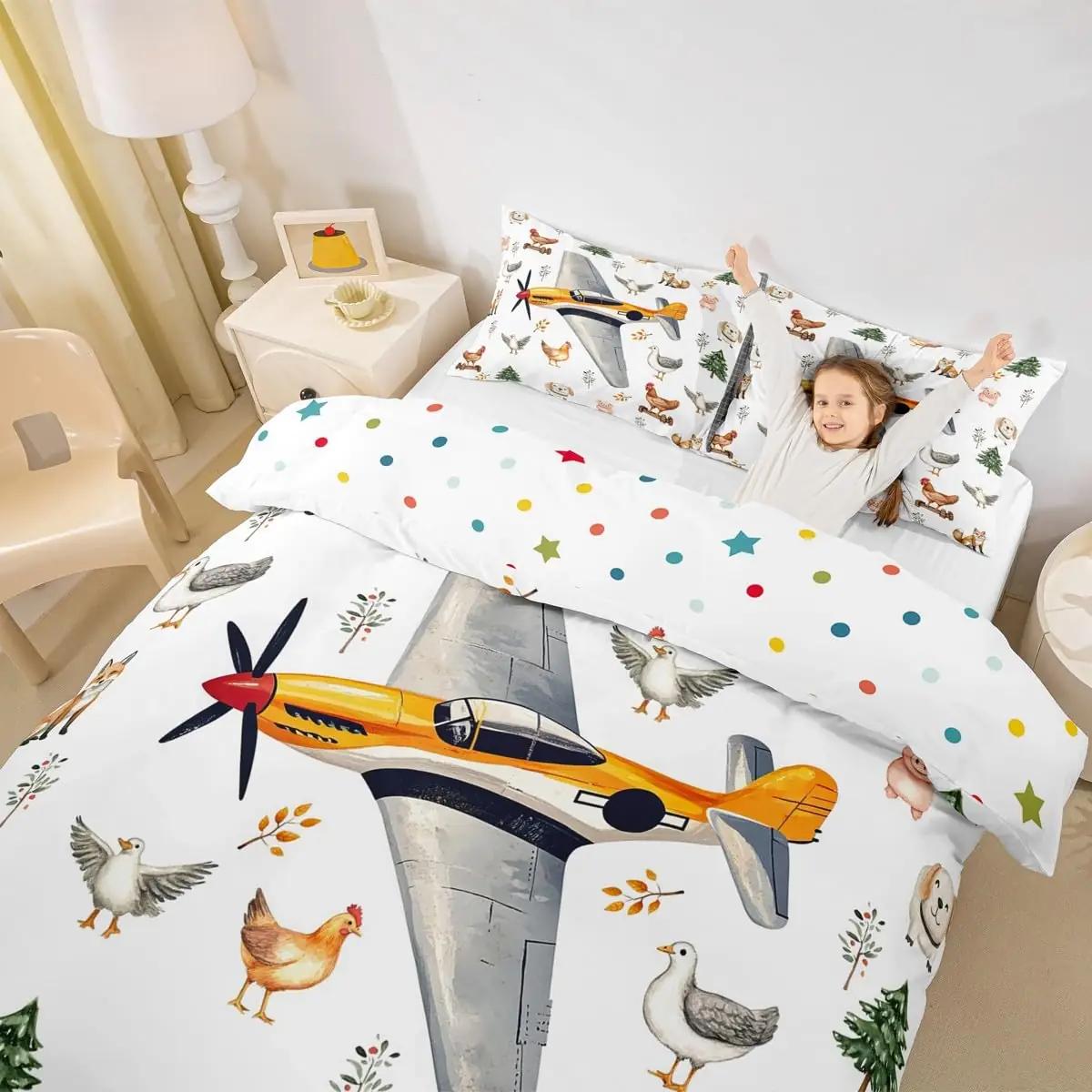 Homewish pehme mikrofibrest lastevoodipesu 140×200 cm – kasutusnäide