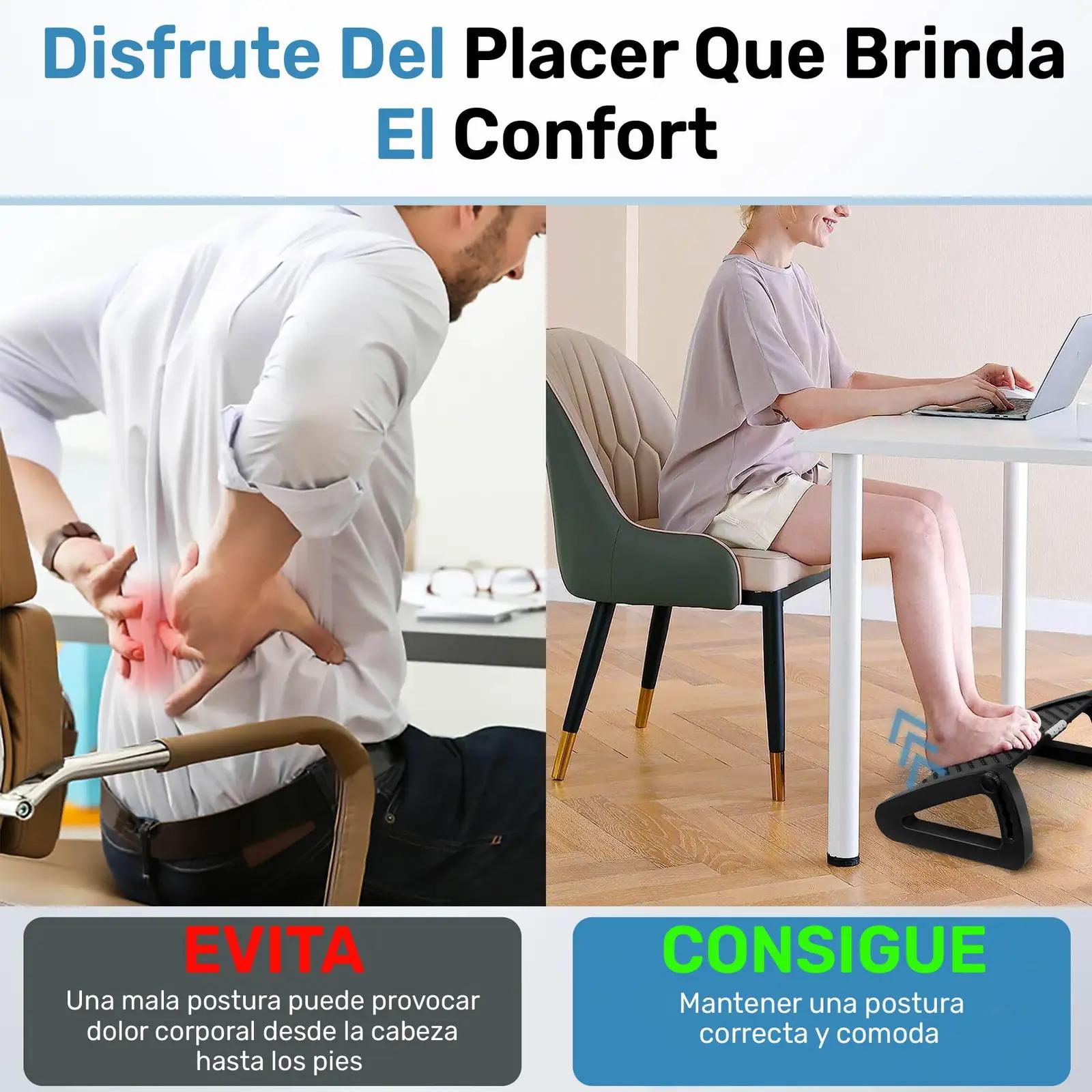 DomuStile ergonoomiline jalatugi kontorisse — massaažiga – pilt 7
