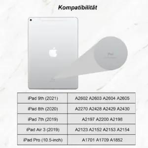 Seagtigau iPad 10.2 10.5 hülle mit tastatur klaviatuurid – detailne lähivaade