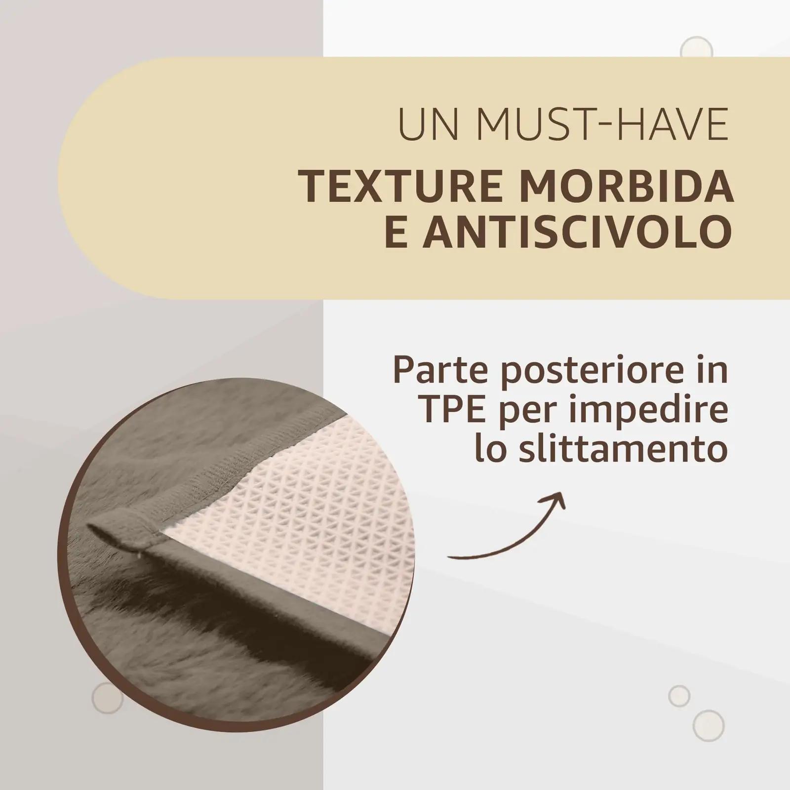 SoNiT home decor pehme kreemjas voodivaip Scendiletto 50×80 – kasutusnäide