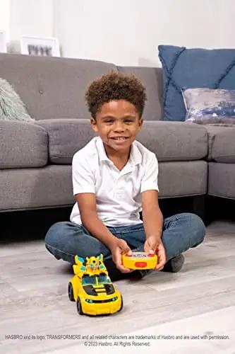 Jada plastmassist RC-auto Bumblebee – mängu ja kingiidee – pilt 11
