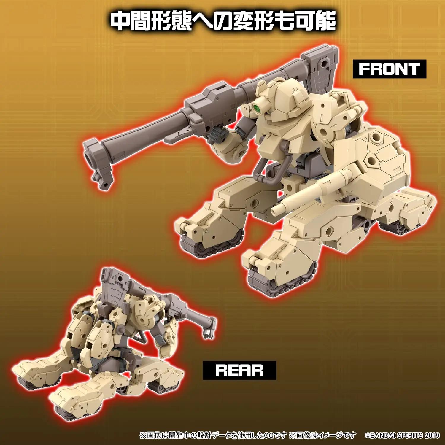 BANDAI SPIRITS mudellikomplekt Volpanova tank – detailne komplekt – pilt 6