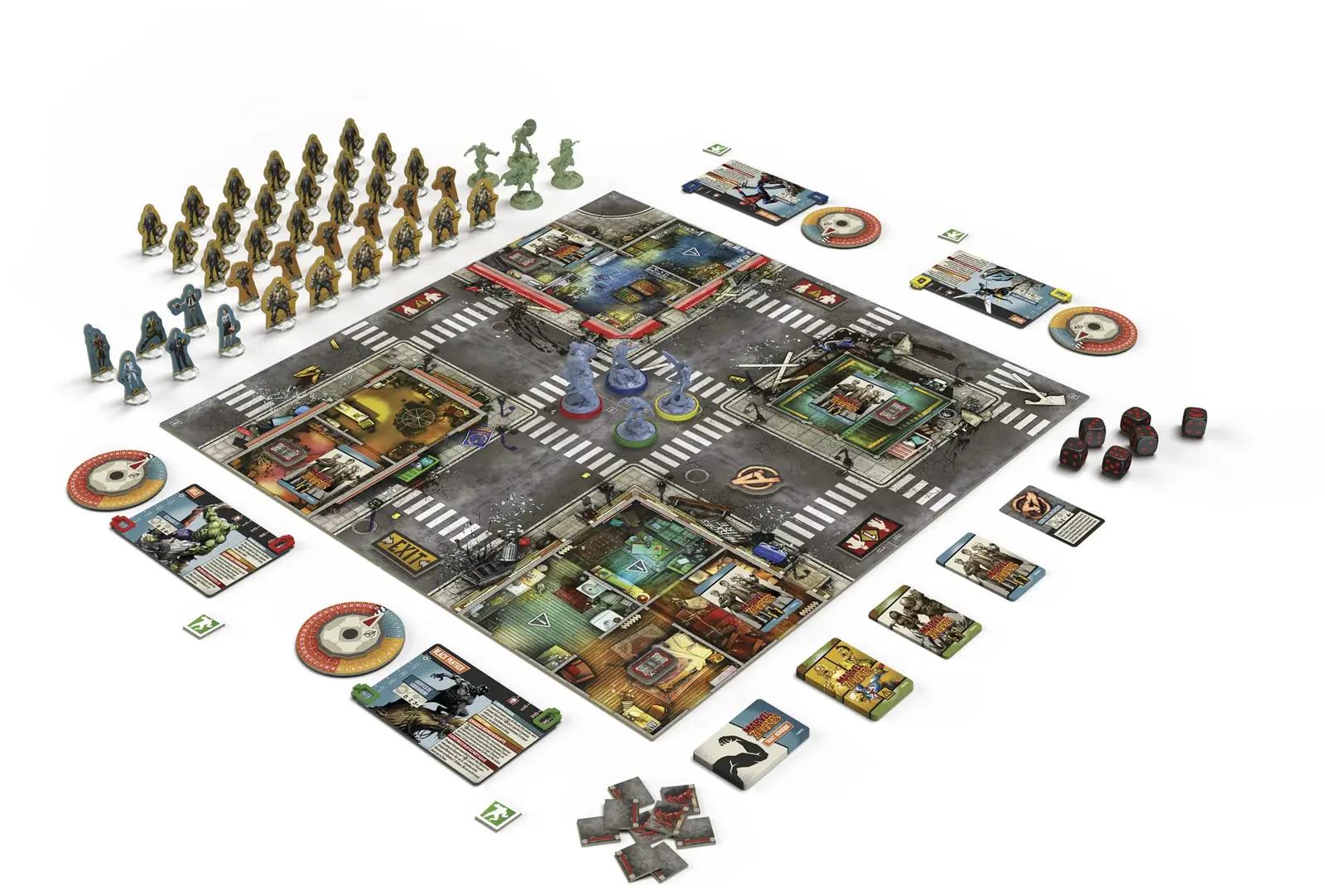 Asmodee lauamäng Marvel Zombies – koostööpõhine seiklus – kasutusnäide
