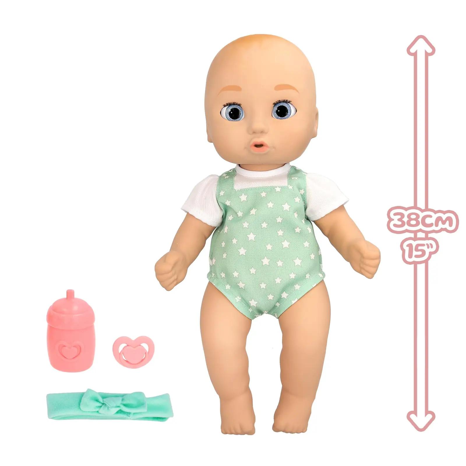 BE LOVED BABIES pehme Sam nukuke koos tarvikutega – kasutusnäide