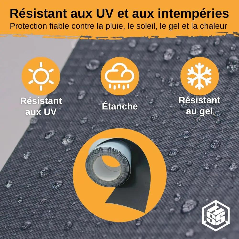 HSS veekindel EPDM butüülteip 10 cm x 5 m – vastupidav remondiks – lisavaade