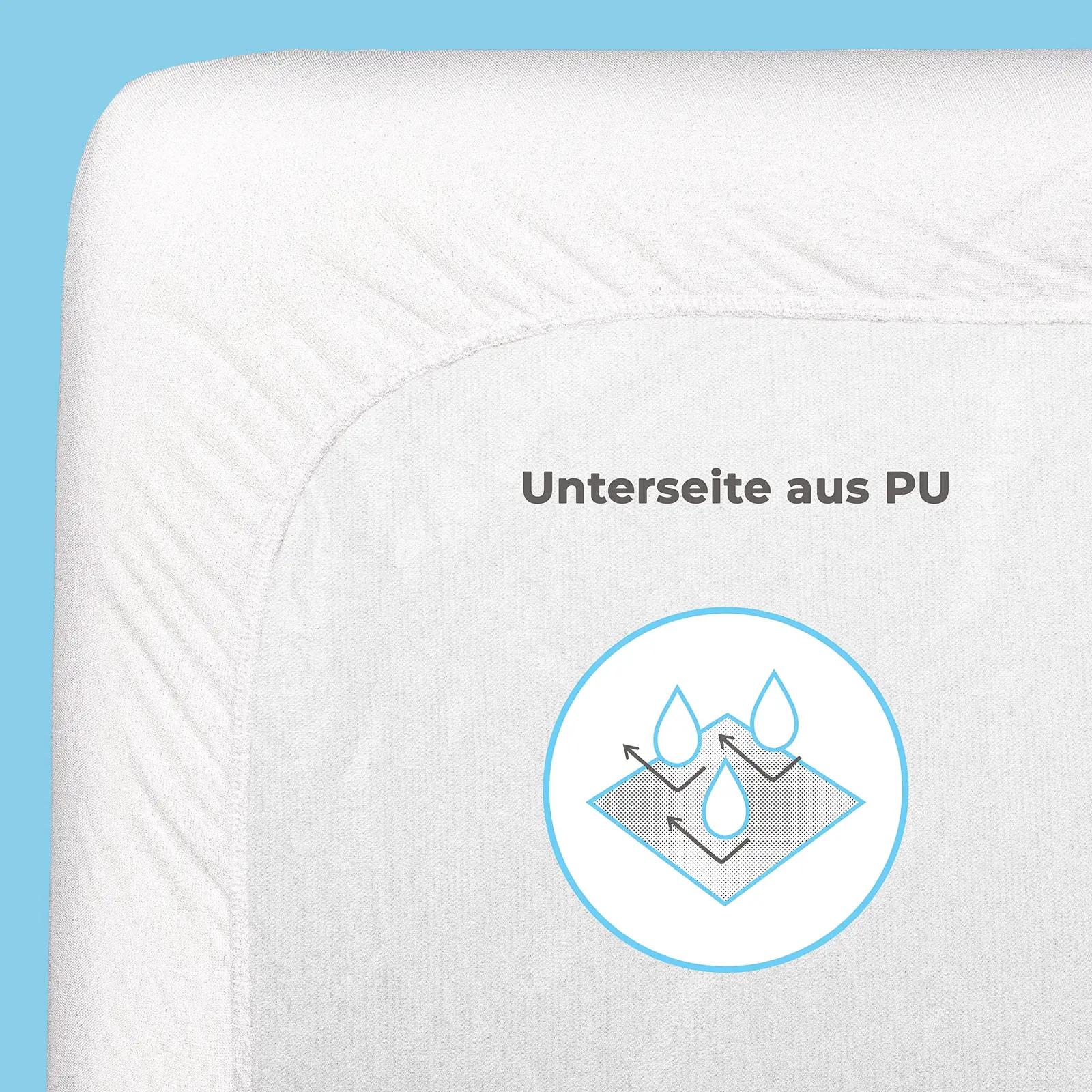 WhizProducts puuvillane veekindel madratsikaitse 90×200 cm – lisavaade