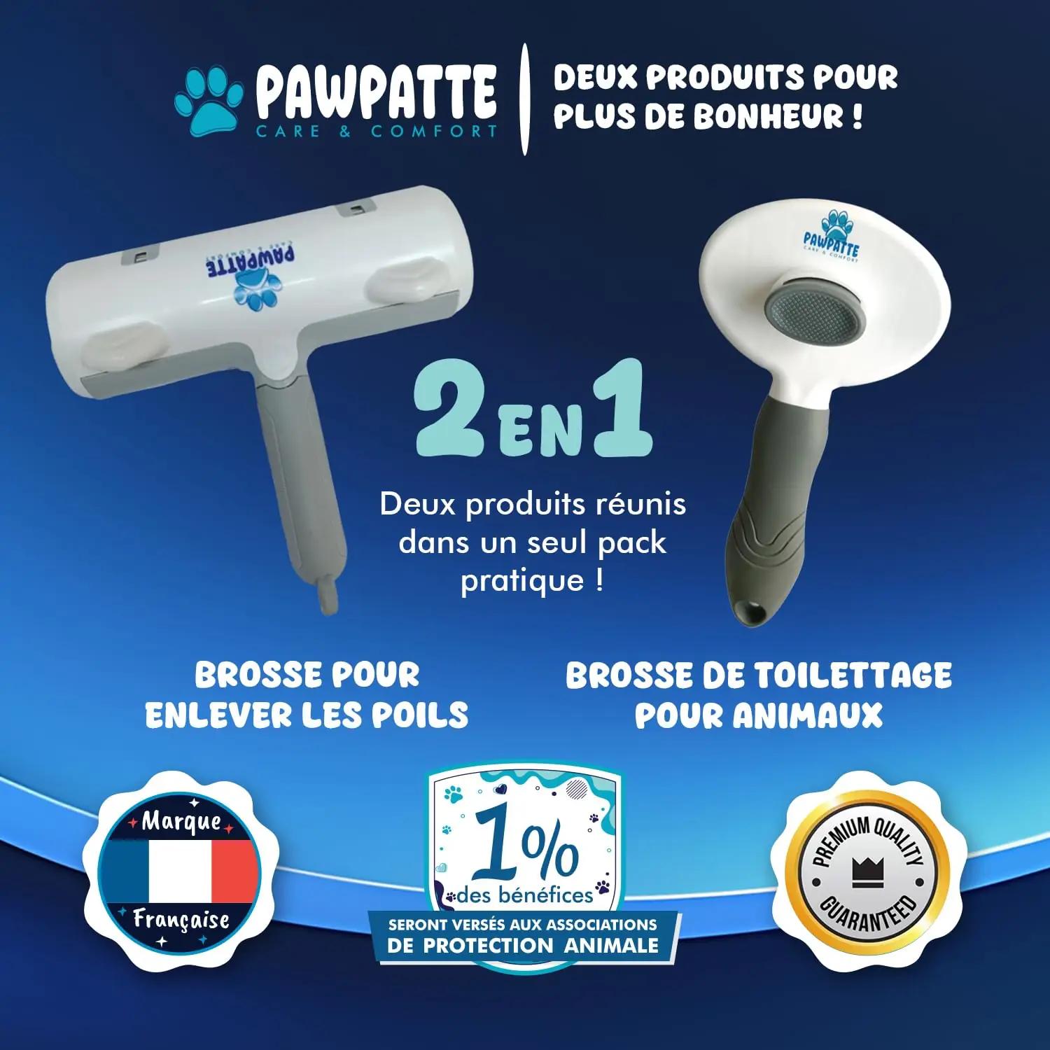 pawpatte plastikust karvahoidja koertele ja kassidele – detailne vaade