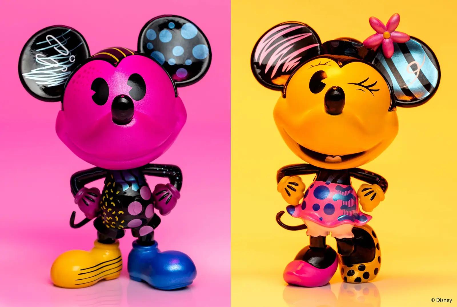 Jada metallist Mickey & Minnie komplekt – dekoratiivne figuur – detailne vaade