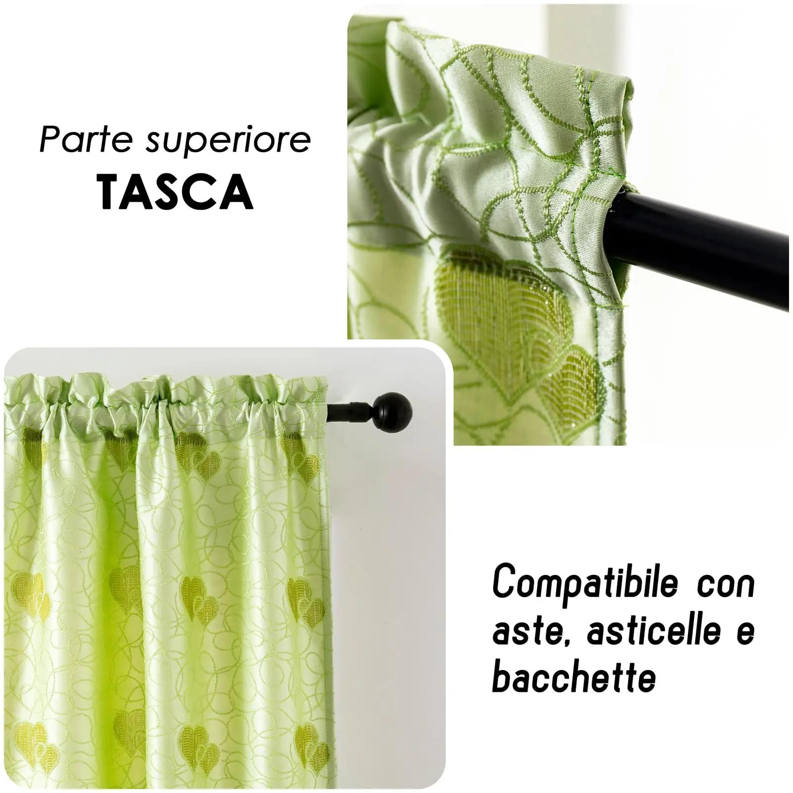 GIRASOLE HOME kardinad – detailne lähivaade