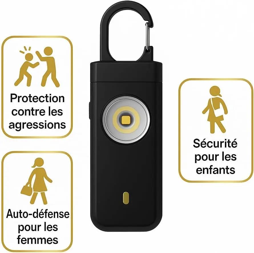 A ANCILE alarme anti-agression MSA-821 kodu ja aed – detailne lähivaade