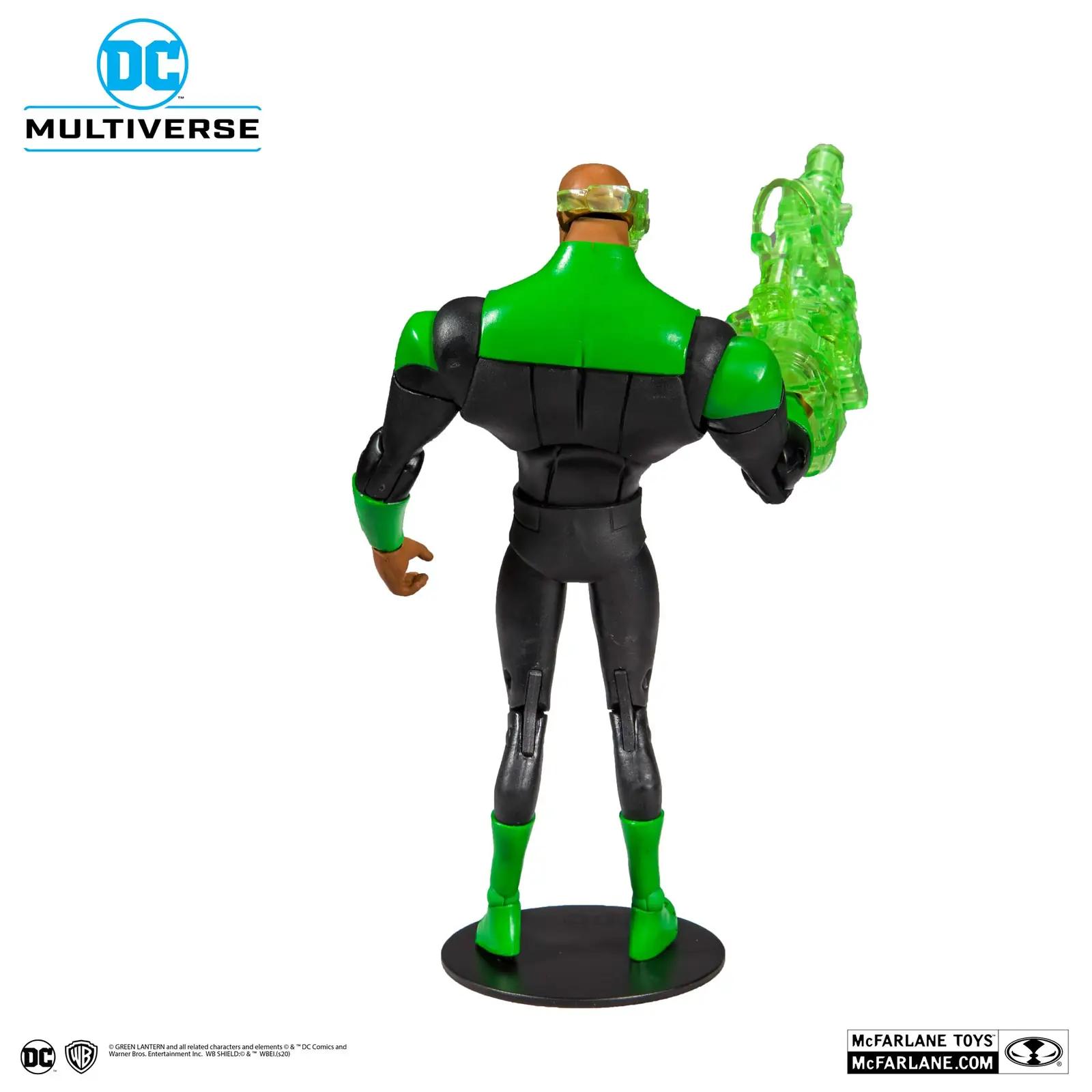 McFarlane roheline Green Lantern figuur – kollektsiooni lisa – pakend ja tarvikud