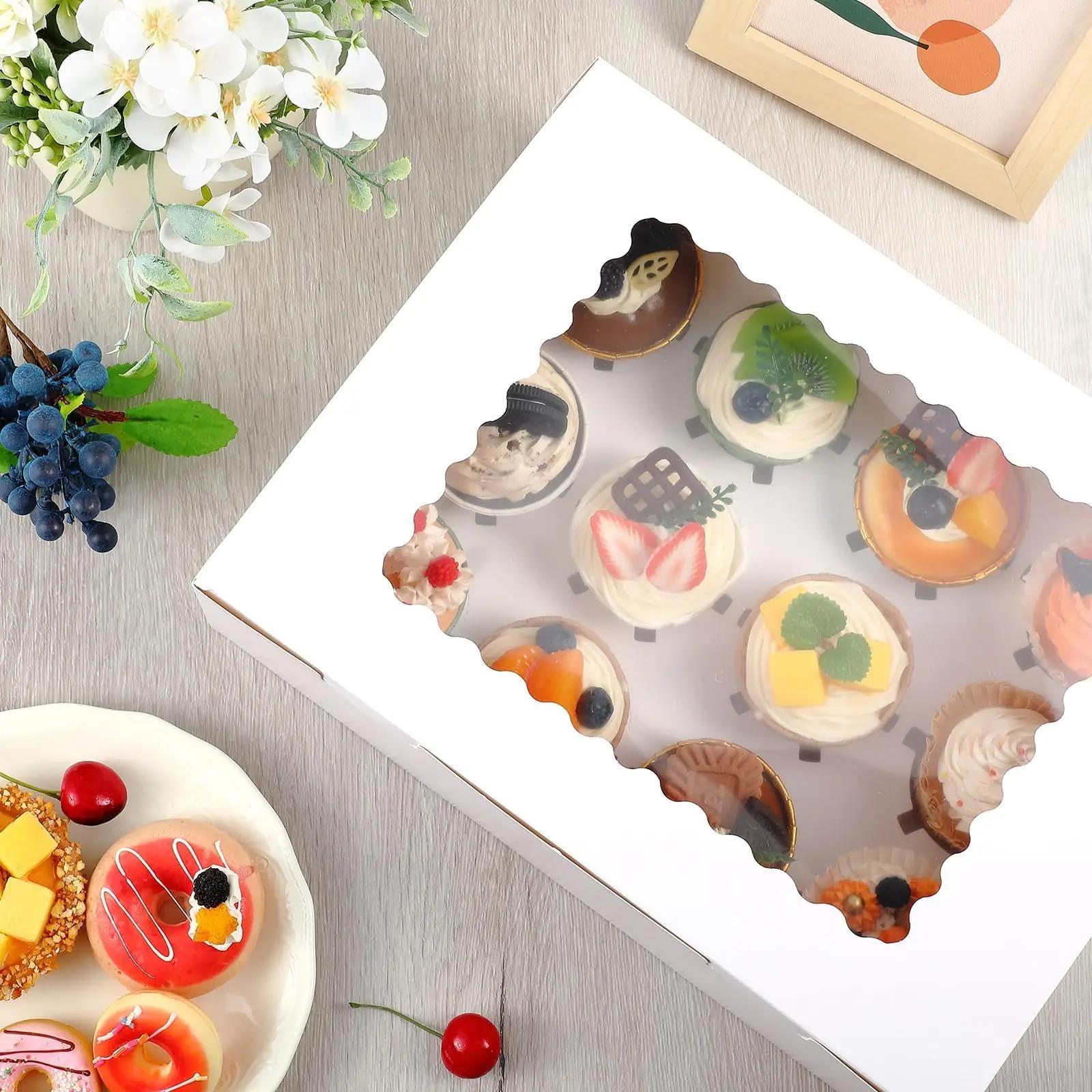 Sivaopa toitev cupcake-karp 12 muffini ja küpsise jaoks – pilt 6