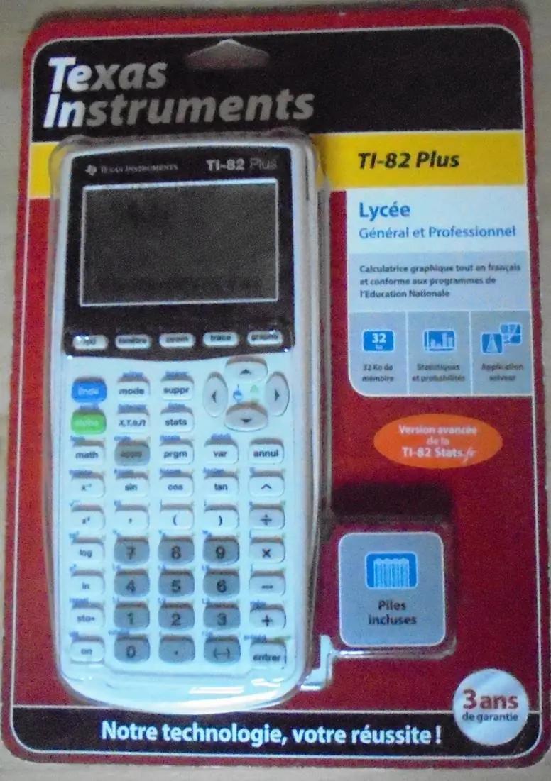 Texas Instruments TI-82PLUS graafikukalkulaatorid – toote esivaade