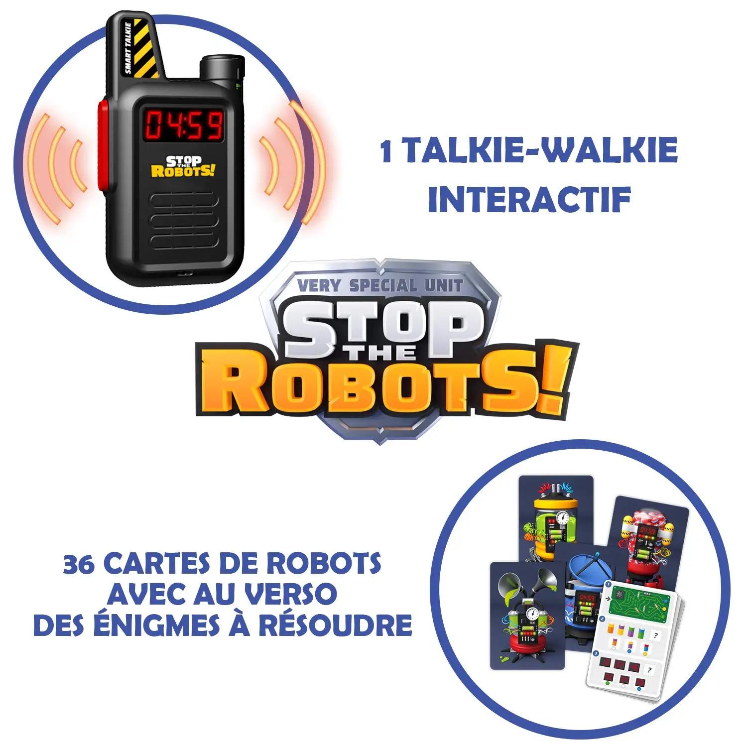 BANDAI lauamäng perele — Stop The Robots, kaasahaarav – pilt 6