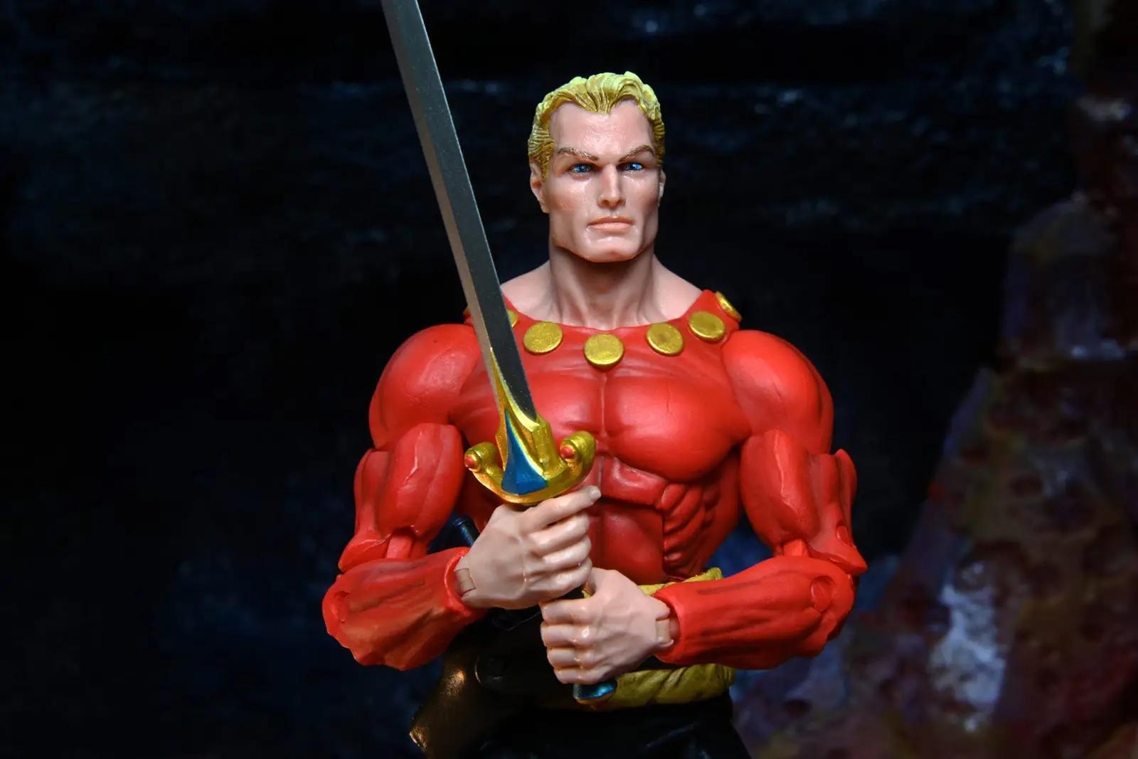 NECA kollektsionääride Flash Gordon 18 cm figuur kingituseks – kasutusnäide