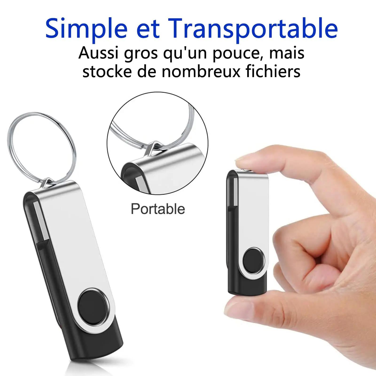 AreTop värviline USB-mälupulk 8 GB (5 tk) – kasutusnäide