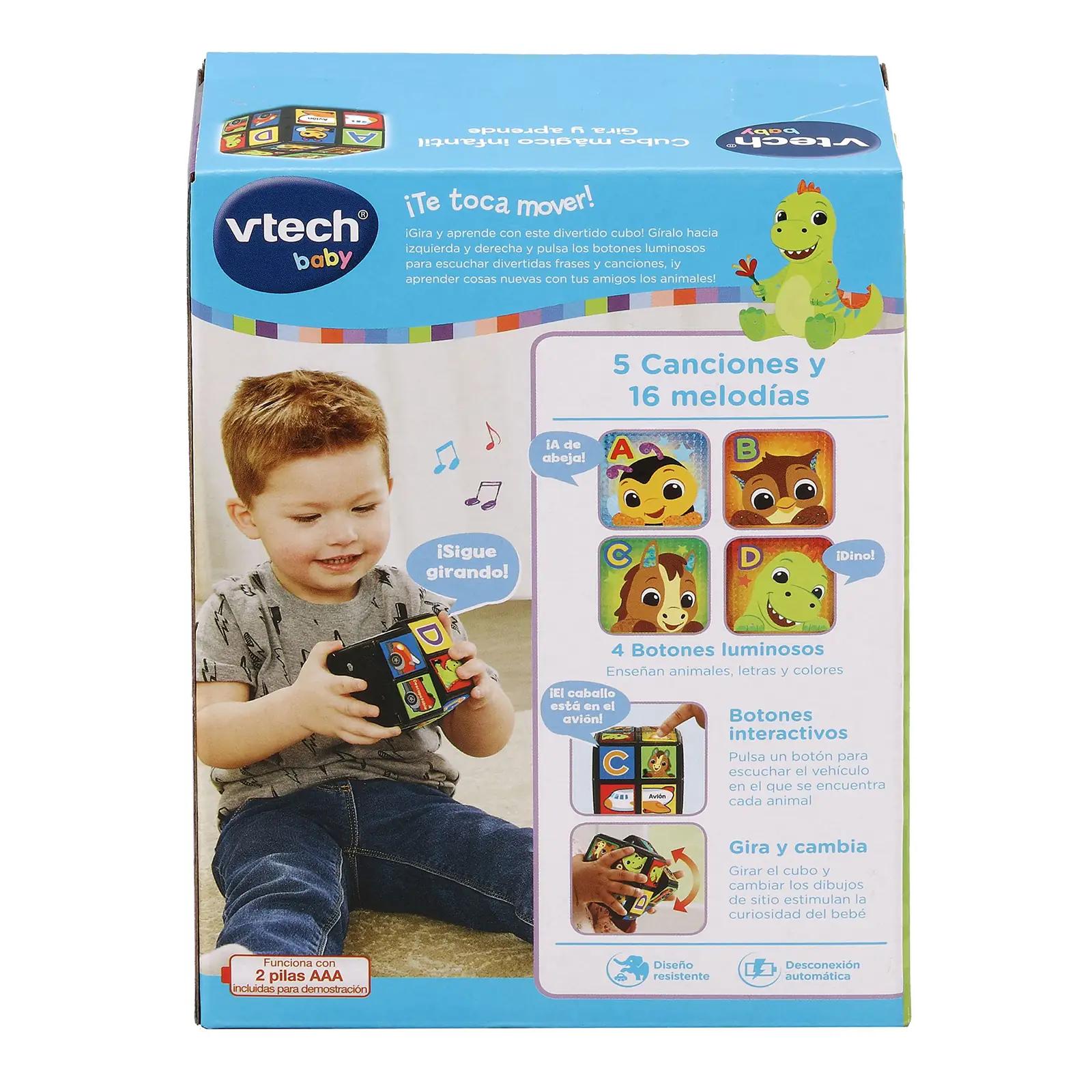 Vtech interaktiivne õppiv mängukuup plastist — sobib beebile – lisavaade