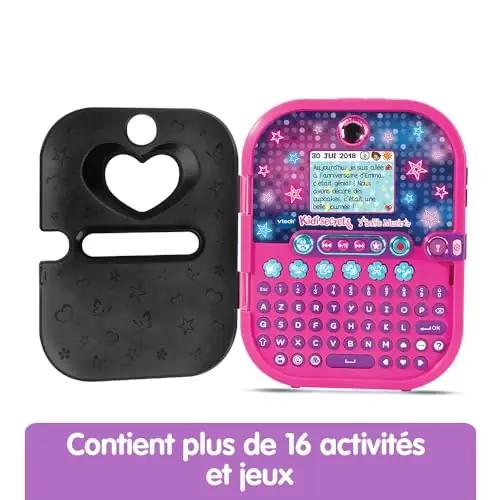 Vtech lastele mõeldud digitaalne päevik ja kaamera – kingiidee – pakend ja tarvikud