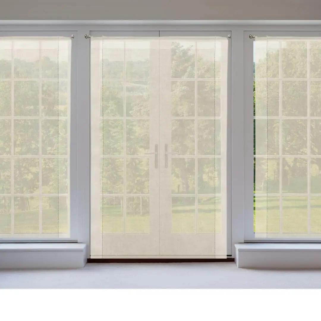 Cuore di lino linane kardin 100% Itaalia, kreemjas 60×240 – pakend ja tarvikud