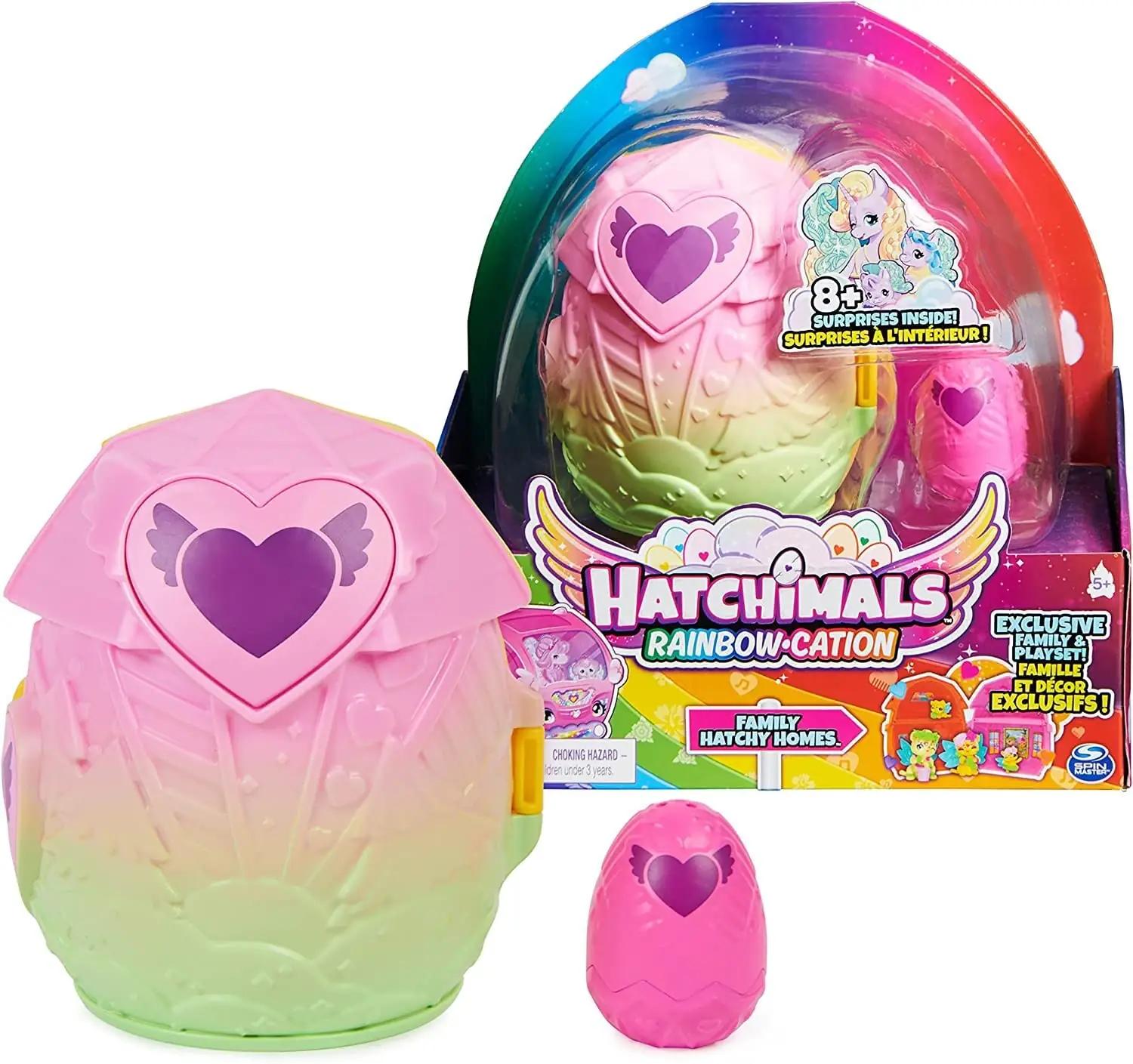 Hatchimals rõõmus perekonnakomplekt – värviline mängukomplekt – pilt 6