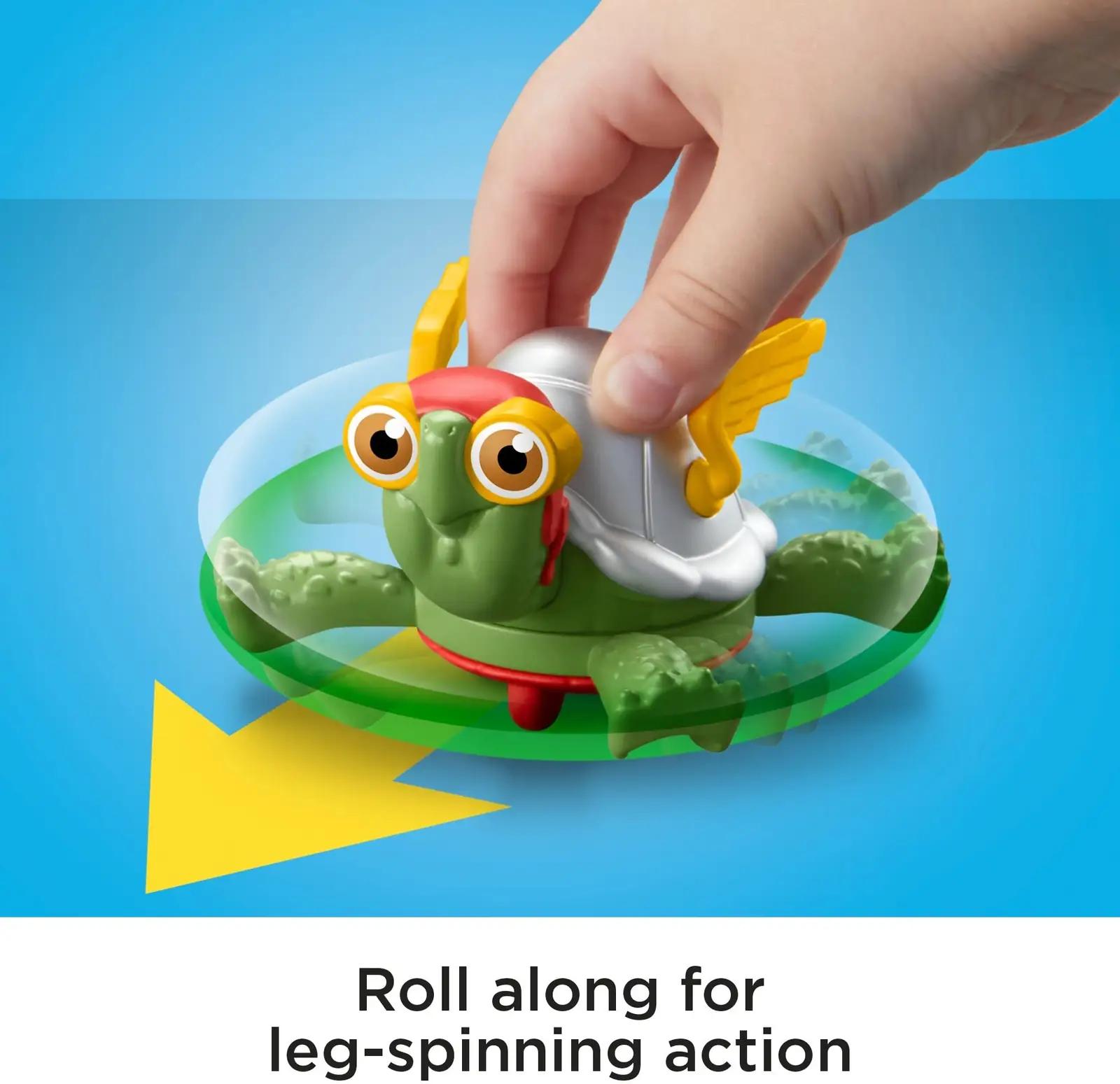 Fisher-Price mängufiguur: vastupidav Power Spin Merton lastele – kasutusnäide