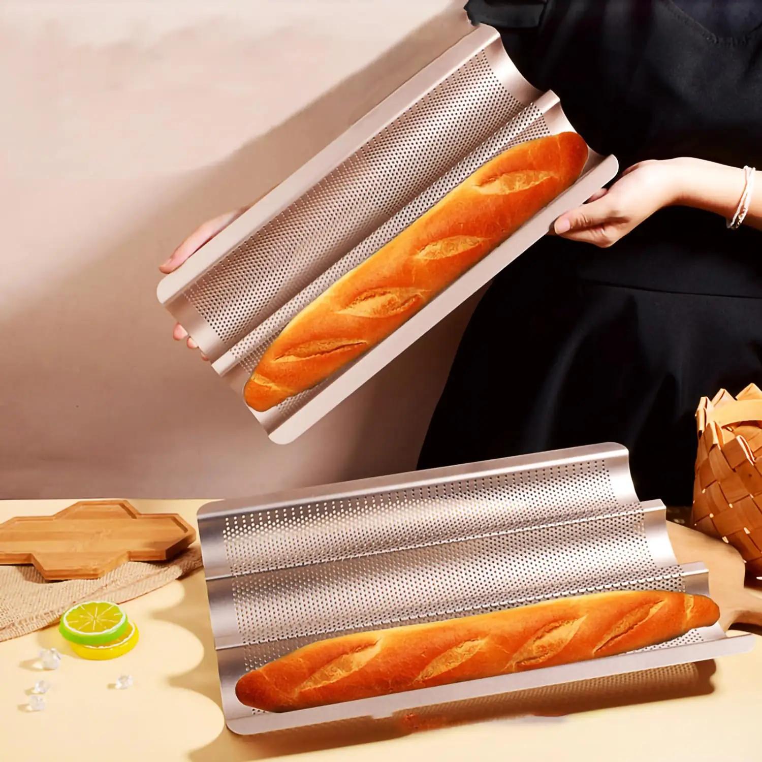 Ponixa kuldne karbonterasku Baguette-vorm – 3 kohakohane – pilt 7