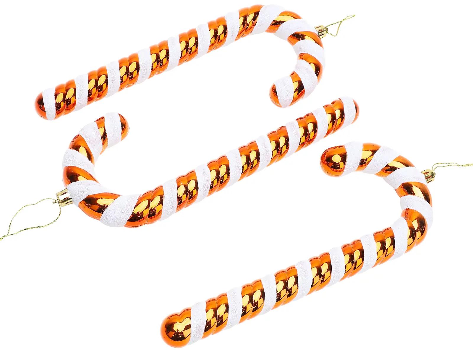 Christmas Concepts suur kuuseehe 3tk – kuldne plastik – pilt 6