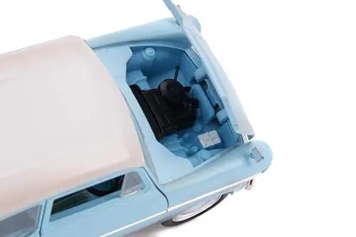 Jada mudelauto 1:24 – 1959 Ford Anglia nostalgiline sinine – pakend ja tarvikud
