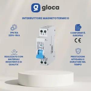 gloca JX15__60 termomagnetilised kaitselülitid – detailne lähivaade