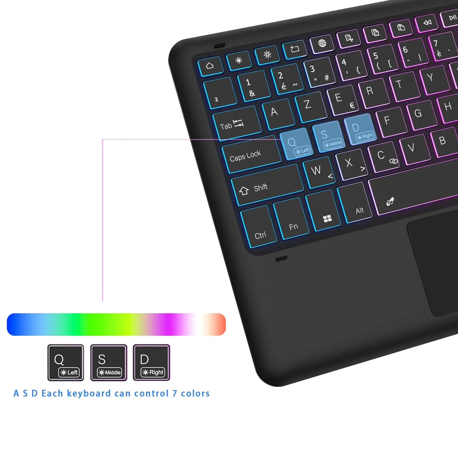 VANKEYPAD Redmi Pad Pro 12.1 Pouces 2024 klaviatuurid – detailne lähivaade