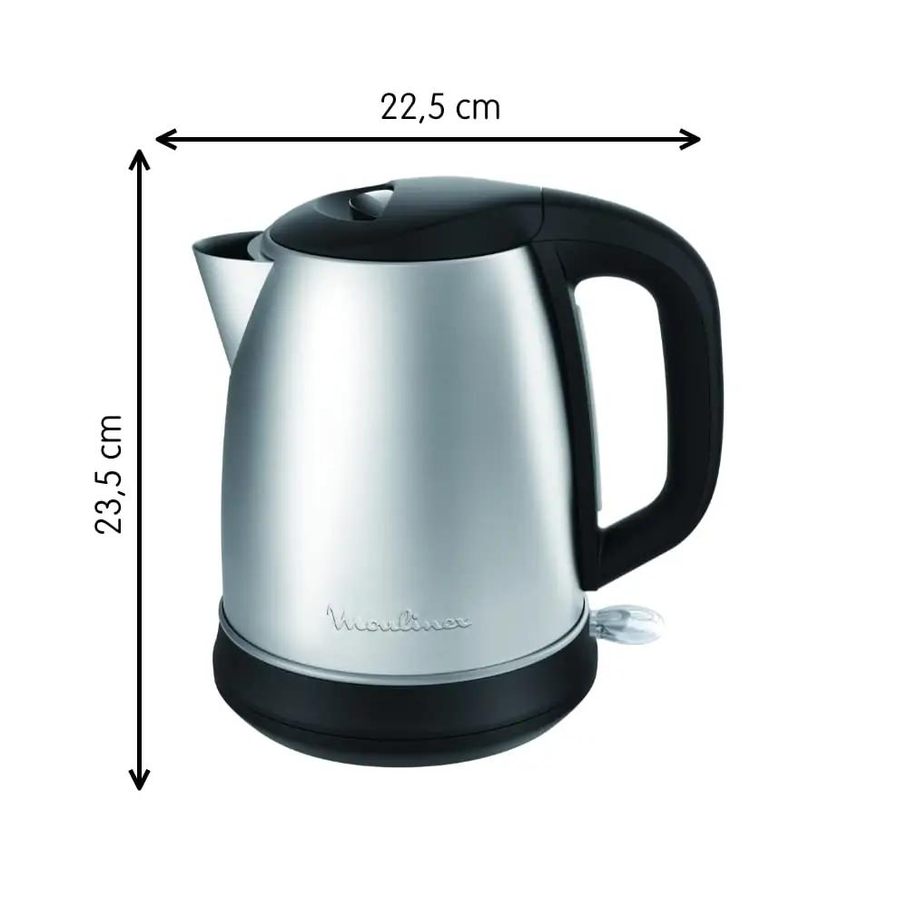 Moulinex roostevaba keedukann 1,7 L – kiire soojendus – pakend ja tarvikud