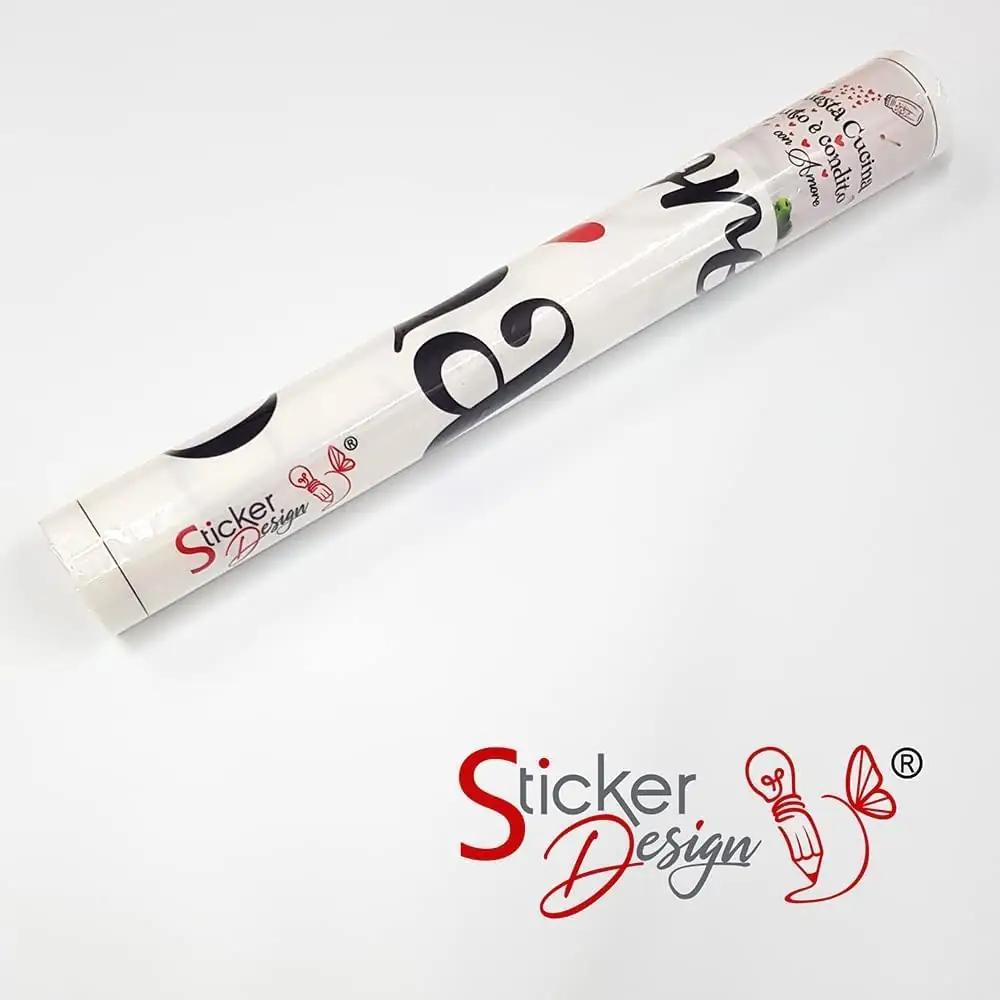 StickerDesign puidust seinakaunistus — modernne ripats charm M – pilt 8