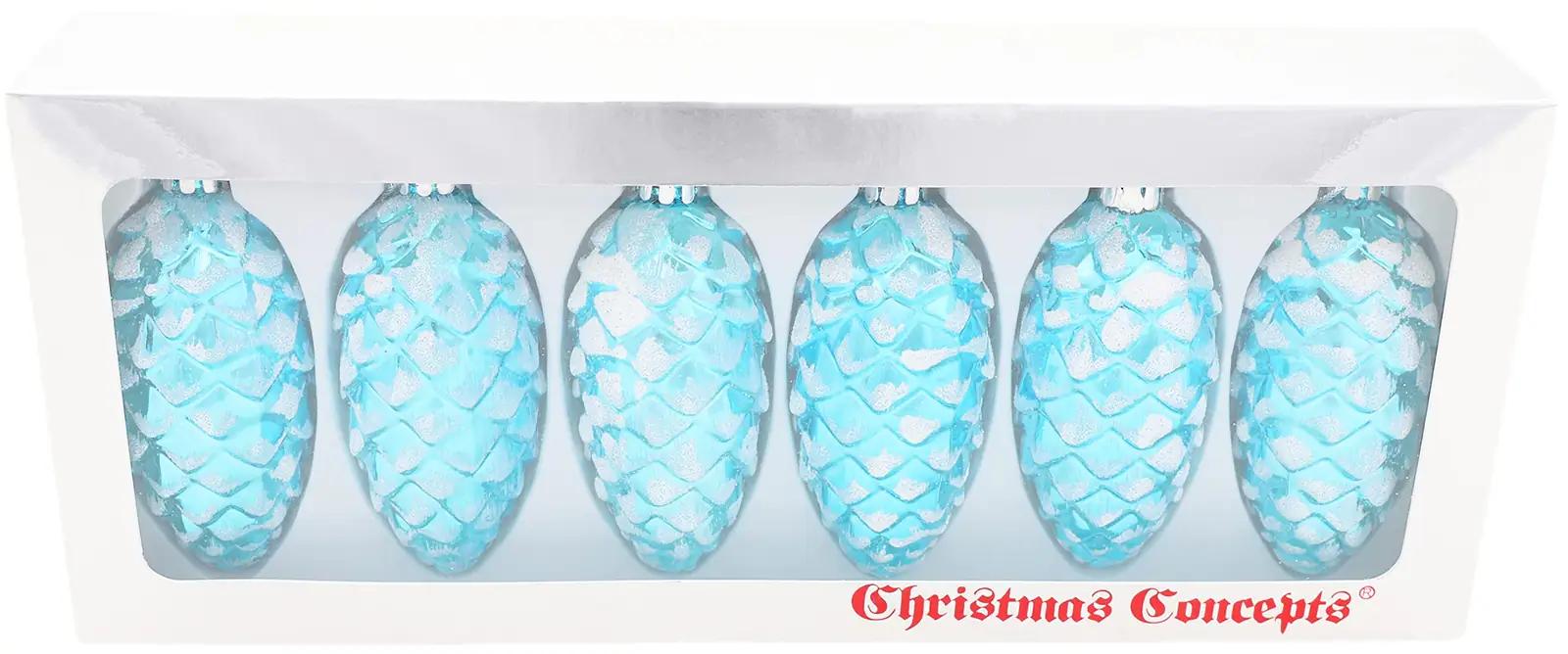 Christmas Concepts türkiissinine dekoratiivne männastroppide – pilt 7