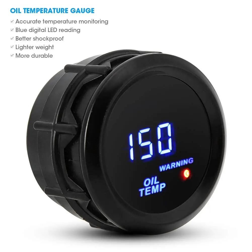 Tbest autoõli temperatuurinäidik 52mm sinise LED-iga – pilt 6