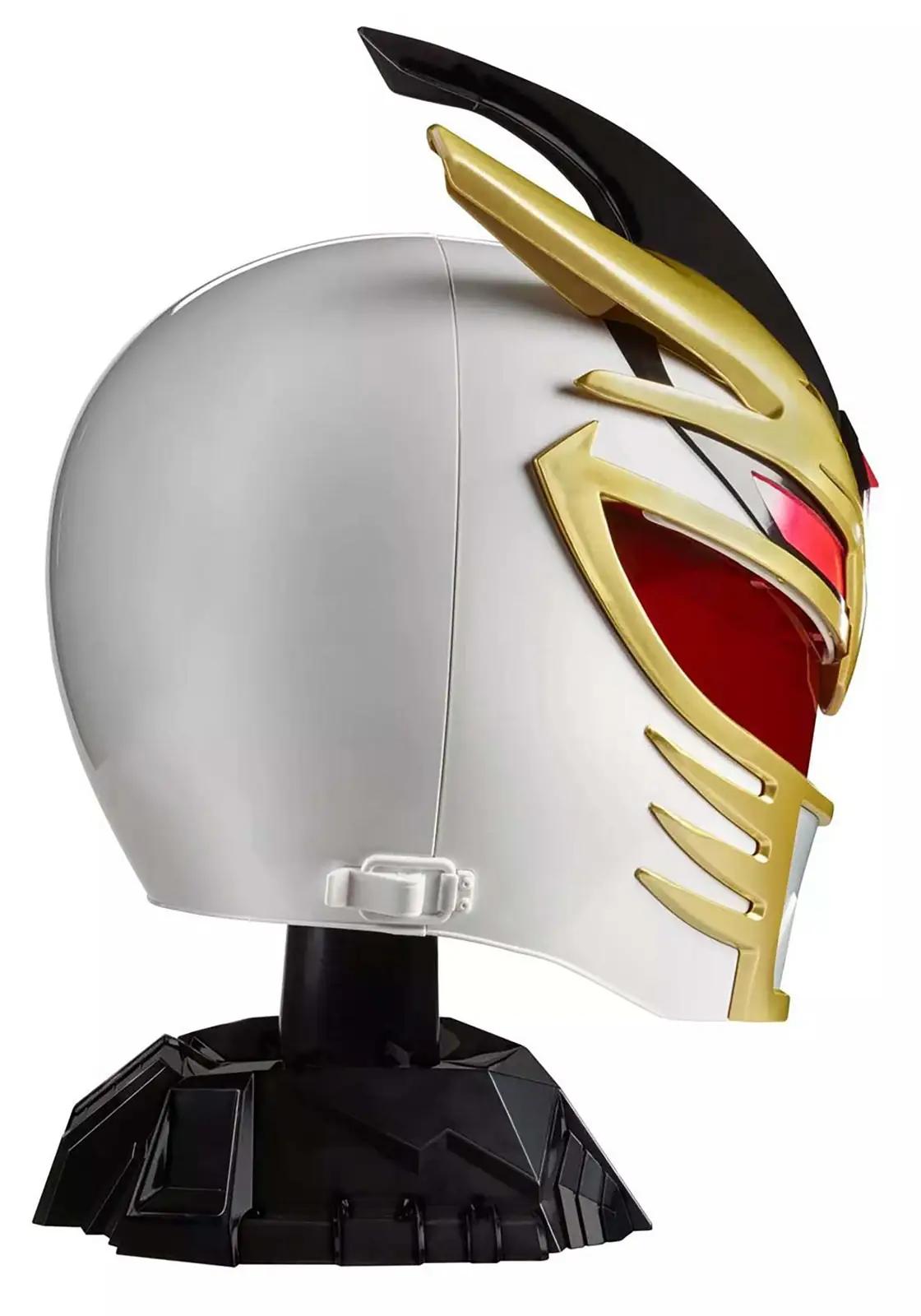 Power Rangers kuldne PVC elektriline Lord Drakkon helm – lisavaade