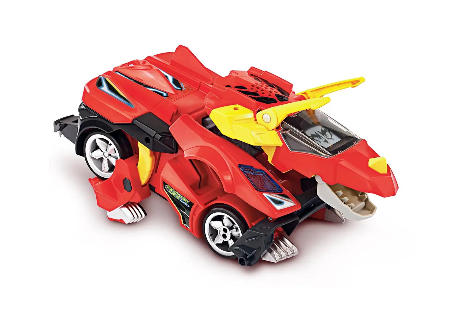 Vtech mänguauto-dino pakiline ripatsiga kingitus lastele – pakend ja tarvikud